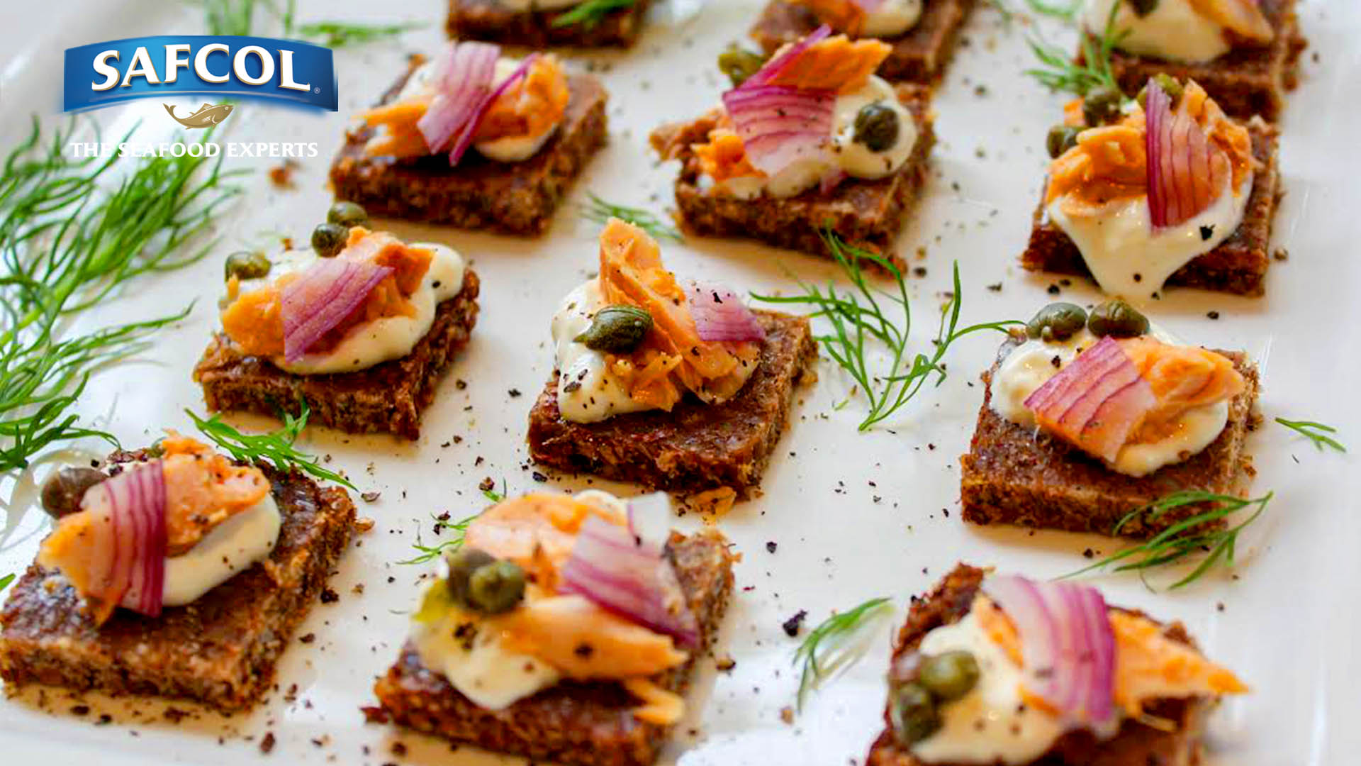 Smoked Salmon And Caper Canapés - Seafood Experts