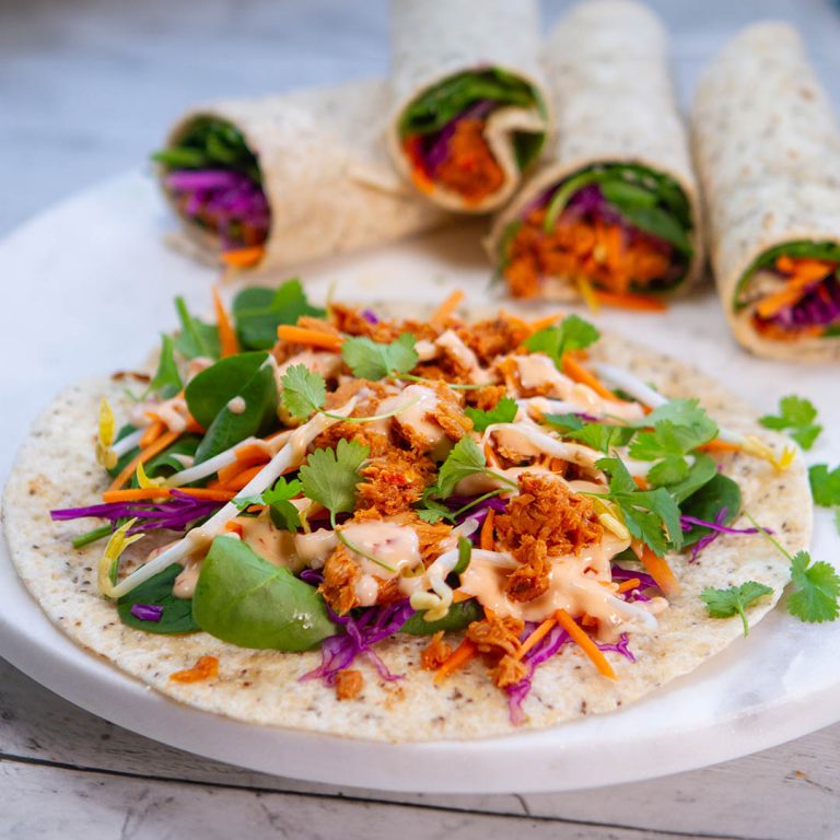 Thai sweet chilli tuna red cabbage wrap - Seafood Experts