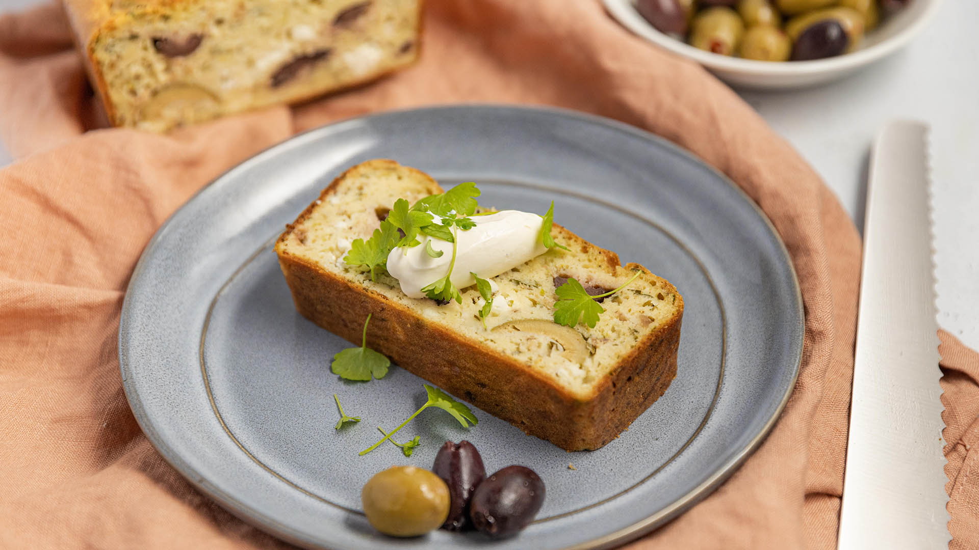 Tuna-Ripe Olive Loaf